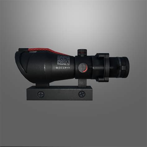 3D model 4x scope game ready VR / AR / low-poly | CGTrader