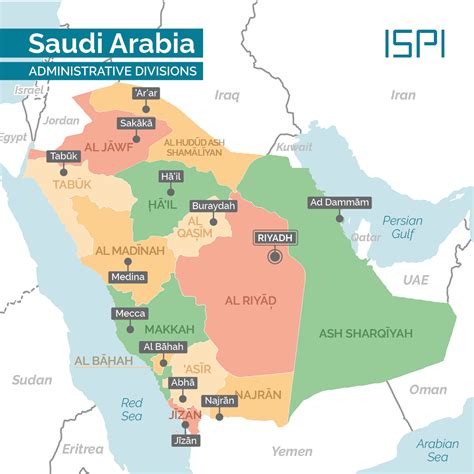 Saudi Arabia Administrative Divisions | ISPI