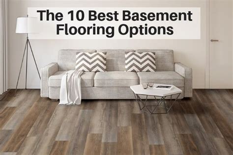 What are the best types of flooring for basements and damp spaces? Choosing… | Basement flooring ...