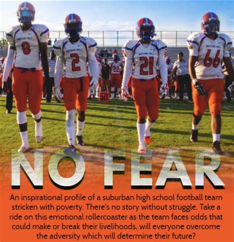 Documentary shows football team has ‘No Fear’ in tackling challenges – The Current