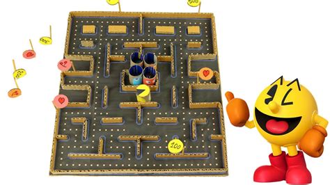 How to make Amazing Game PACMAN 2 from Cardboard [version - 1 ...