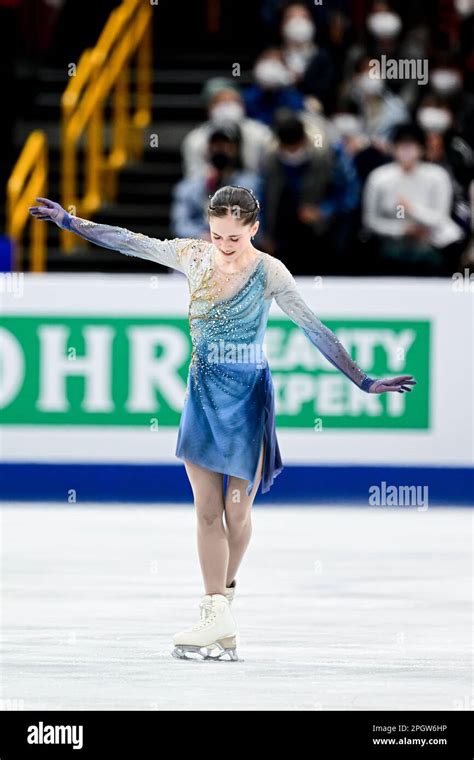 Isabeau LEVITO (USA), during Women Free Skating, at the ISU World ...