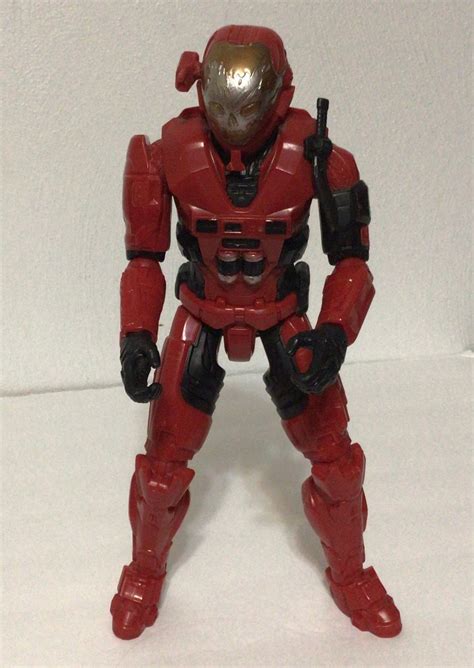 RARE Halo Red Action Figure 2017 Microsoft Mattel 11 xbox | Etsy