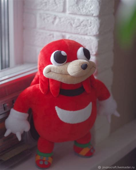 Ugandan Knuckles Stuffed Toy – купить на Ярмарке Мастеров – FK93ZCOM ...