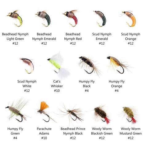 76 Pcs Fly Fishing Lure Trout Flies Kit with Fly Box - Bassdash