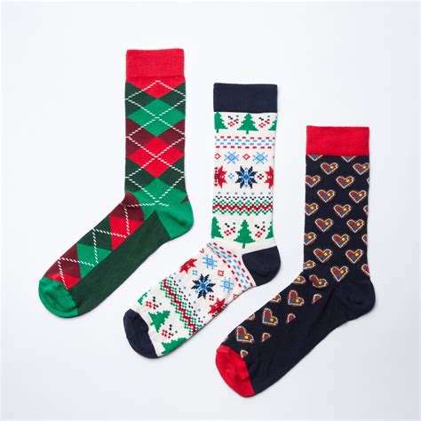 Argyle Socks Gift Box I // Pack of 3 - Happy Socks - Touch of Modern