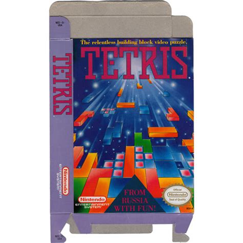 Nintendo NES Box for Tetris For Sale | DKOldies