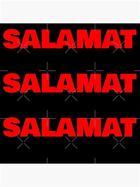 "Salamat Salamat Salamat" Canvas Print by phys | Redbubble