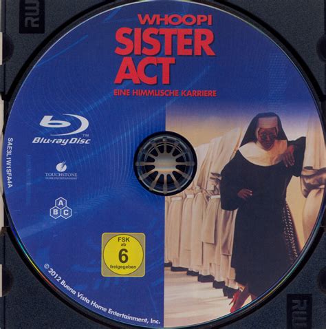 Sister Act - Eine himmlische Karriere blu-ray label (1992) R2 German