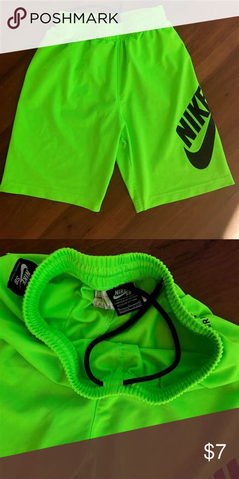 Lime Green Nike boys basketball shorts - Medium | Boys basketball shorts, Basketball shorts ...