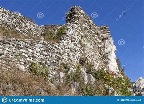 Autimn View of Ruins of Medieval Asen`s Fortress, Bulgaria Stock Photo ...