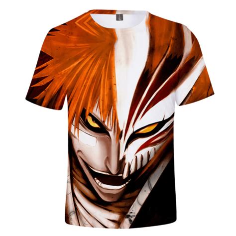 Bleach T-Shirts - Anime Bleach Printed 3D Classic T-Shirt | Bleach Store