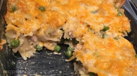 Easy Cheesy Tuna Casserole