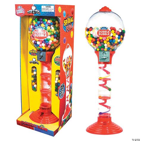 Dubble Bubble ® Spiral Fun Gumball Machine Bank