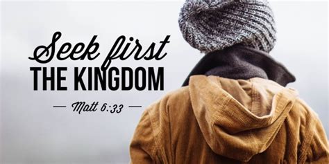 Seek First God's Kingdom - Digging The Word