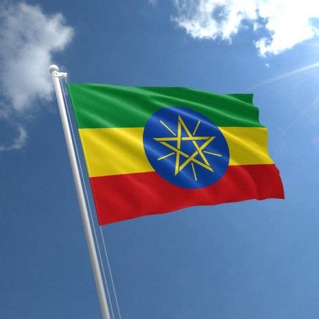 Ethiopia Flag | Buy Flag of Ethiopia | The Flag Shop | Ethiopian flag, Ethiopia flag, Flag shop