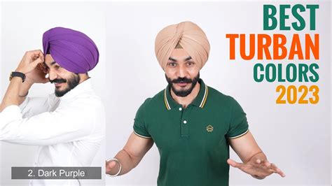 Best Turban Colors BUY in 2023 (Part 1) - YouTube