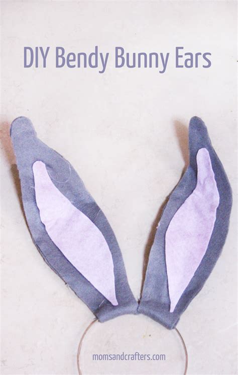 DIY Bendy Bunny Ears Headband Craft * Moms and Crafters