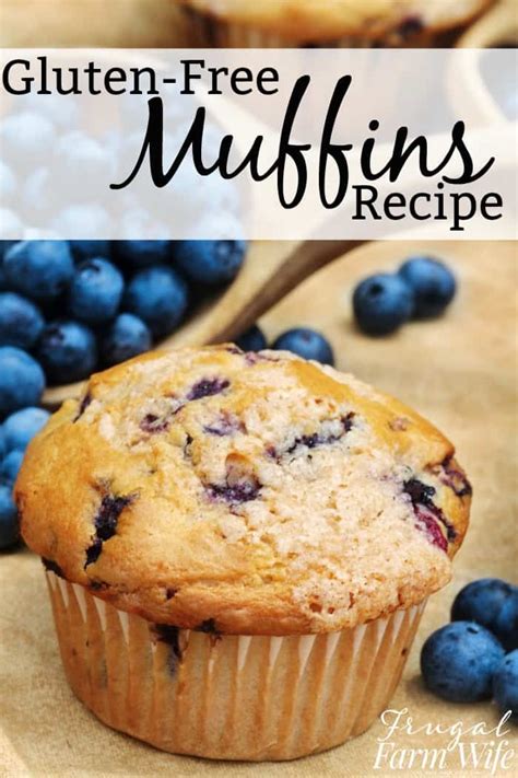 Gluten Free Muffins Recipe - The Frugal Farm Wife