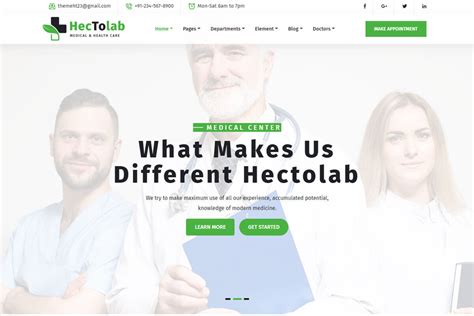 25+ Best Hospital Website Templates 🏥 2023 [For Doctors, Nurse, Medical]