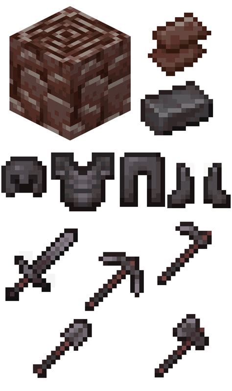 Minecraft Full Netherite Armor Png - Here, we'll cover how to craft and ...