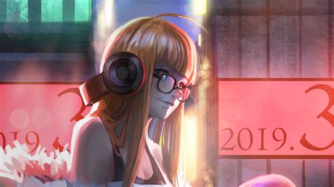 Anime Girl With Headphones Art, HD Anime, 4k Wallpapers, Images, Backgrounds, Photos and Pictures