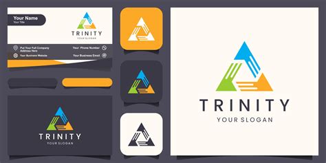 Trinity Icon Vector Logo Template Illustration Design. 21586308 Vector ...