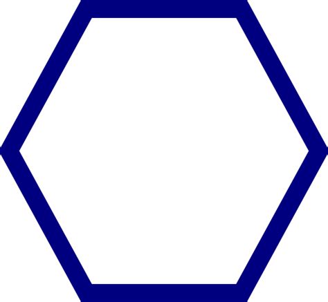 Blue Hexagon clip art - vector | Clipart Panda - Free Clipart Images