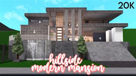 Roblox Bloxburg Modern House 20K