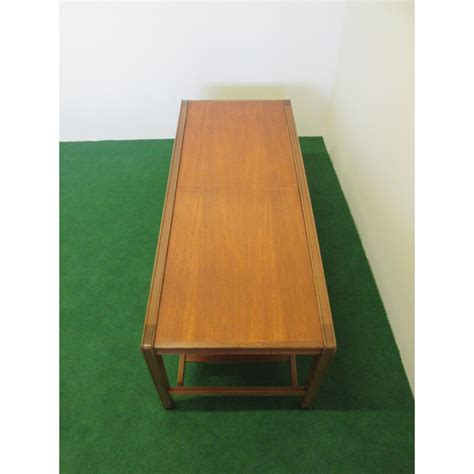 Extendable coffee table in teak by Remploy