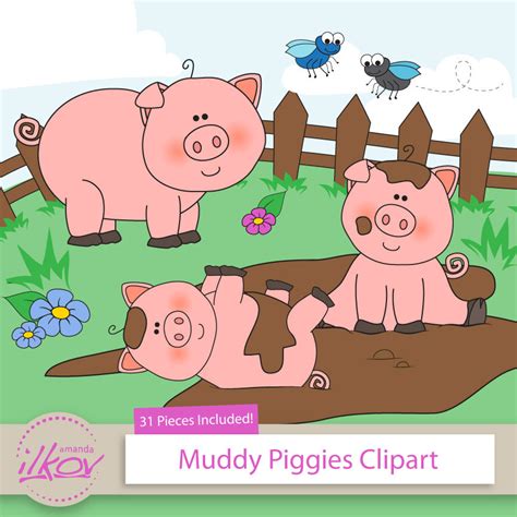 Pig sty clipart - Clipground