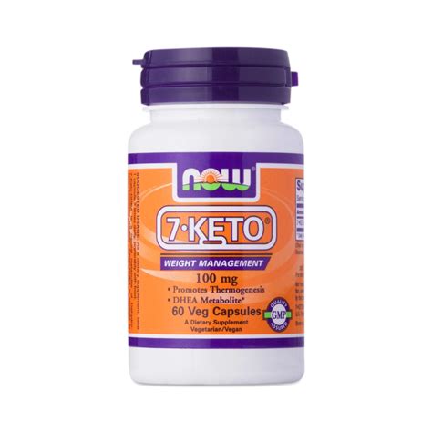 Now Foods 7-Keto 100 mg Metabolite Capsules - Thrive Market