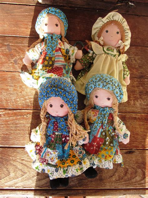 1970s Knickerbocker Holly Hobbie Dolls by Artsefrtse on Etsy