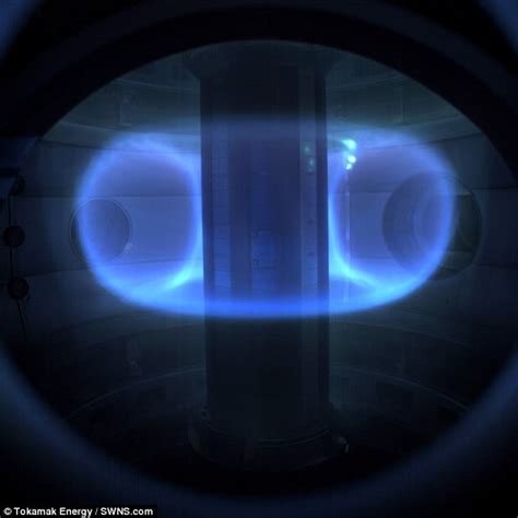 UK's latest nuclear fusion reactor hits key 15 million°C milestone | Daily Mail Online