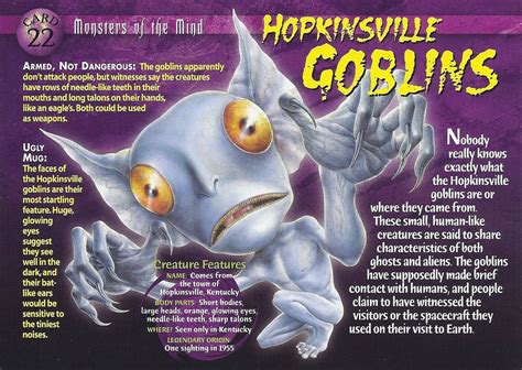 Hopkinsville Goblins | Wild creatures, Mythological creatures, Goblin