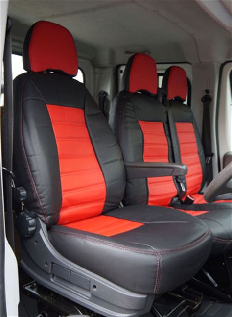 Luxury Faux Leather Van Seat Covers