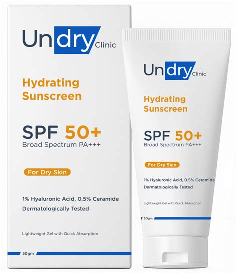 Hydrating Gel Sunscreen for Dry Skin (50g)