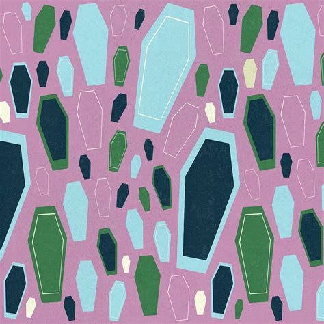 Coffin pattern | Behance