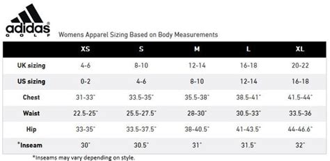 Adidas Size Conversion Chart