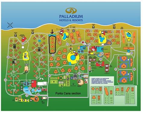 Map Layout Grand Palladium Punta Cana | Punta cana, Punta cana resort map, Punta cana travel