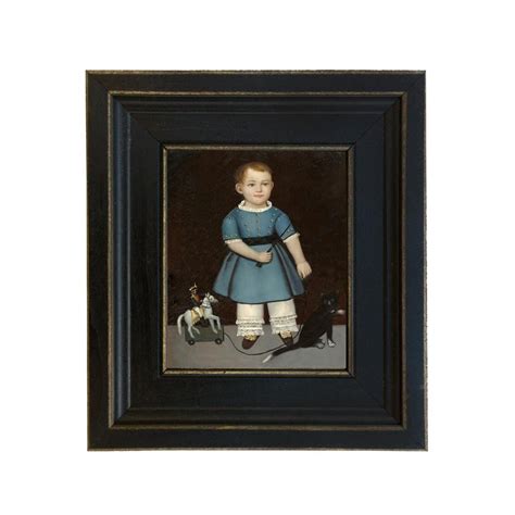 Boy With Toy Soldier Painting Reproduction Print on Canvas in ...