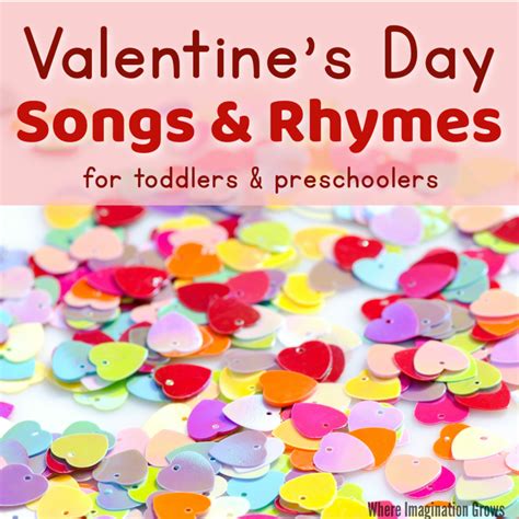 Valentine's Day Songs, Poems, and Rhymes for Kids - Where Imagination Grows