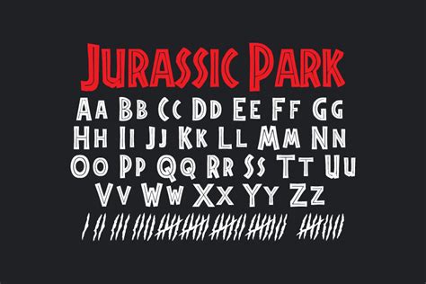 Jurassic Park Font Logo: Free Download | FontSwan