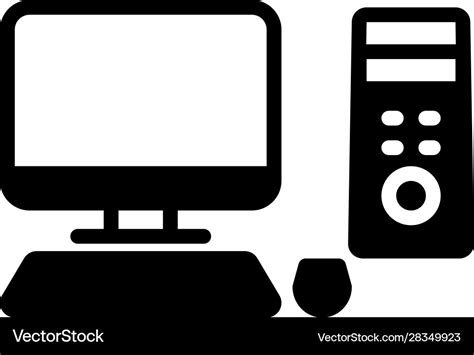 Pc Royalty Free Vector Image - VectorStock