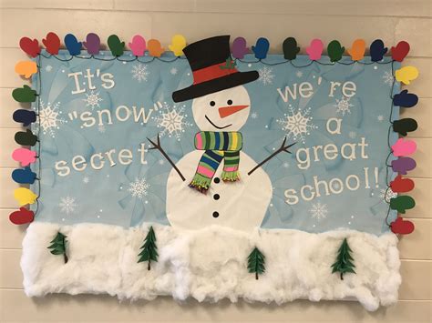 Snowman bulletin board | Snowman bulletin board, Christmas bulletin, Holiday bulletin boards