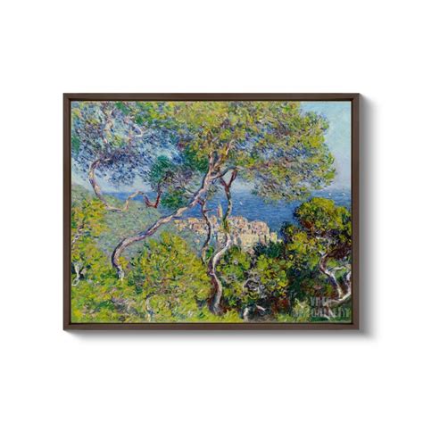 Claude Monet : Bordighera 1884 Canvas Gallery Wrapped or - Etsy