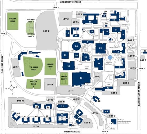 Campus Map | Texas - St. Mary's (San Antonio) | Pinterest | Campus Map and Maps