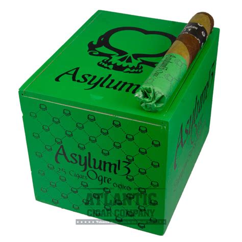 Asylum 13 Ogre Cigars Barber Pole 80x6 | Atlantic Cigar Co.