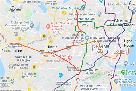 Chennai Metro has invited bids for Corridor 4 line - Tunneling World