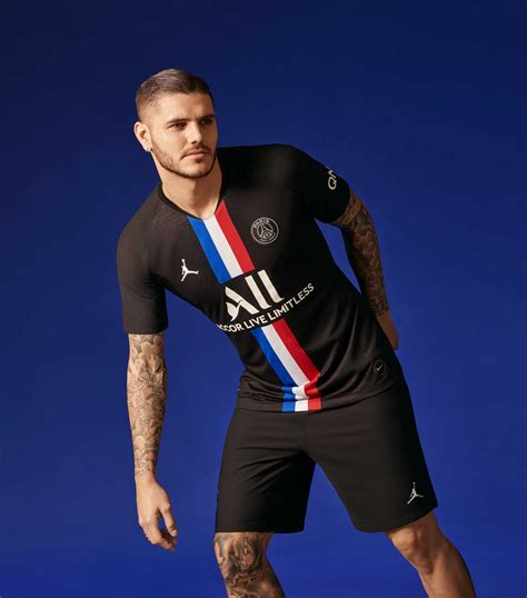 PSG x Jordan Launch Collaborative 19/20 Fourth Shirt - SoccerBible ...